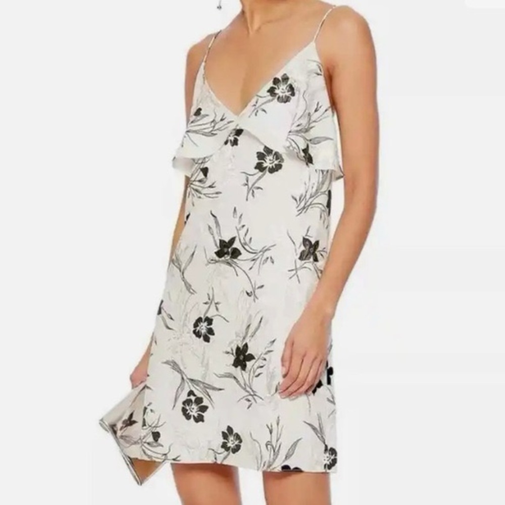 Alice + Olivia Bess Jacquard Mini Dress